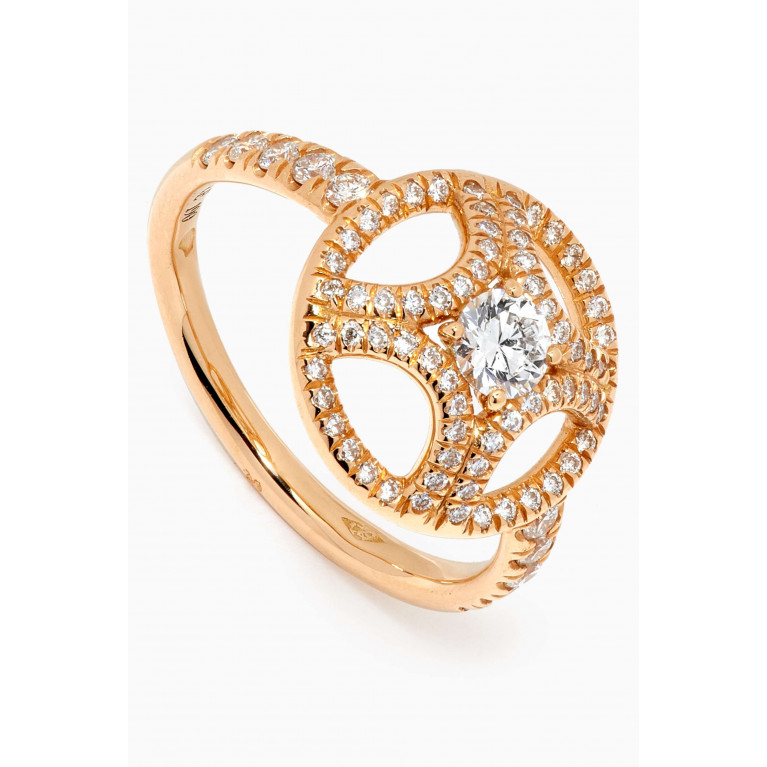 Loyal.e Paris - Perpétuel.le Diamond Pavée Ring in 18k Recycled Yellow Gold Yellow