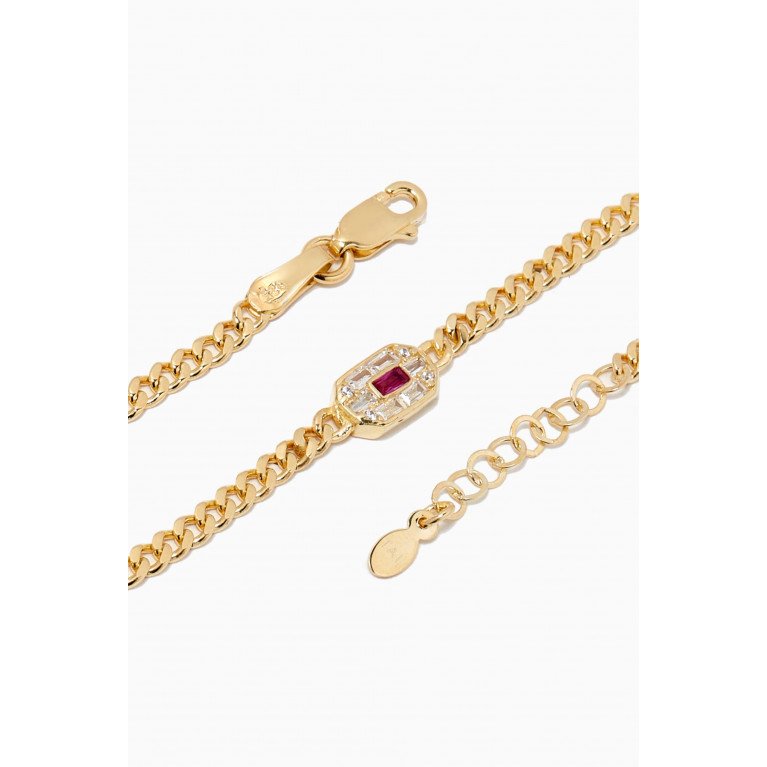 Tai Jewelry - Chain Bracelet in Gold-plated Brass