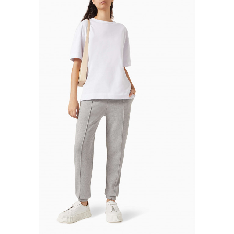 Ninety Percent - Lena Oversized T-shirt in Cotton Jersey White