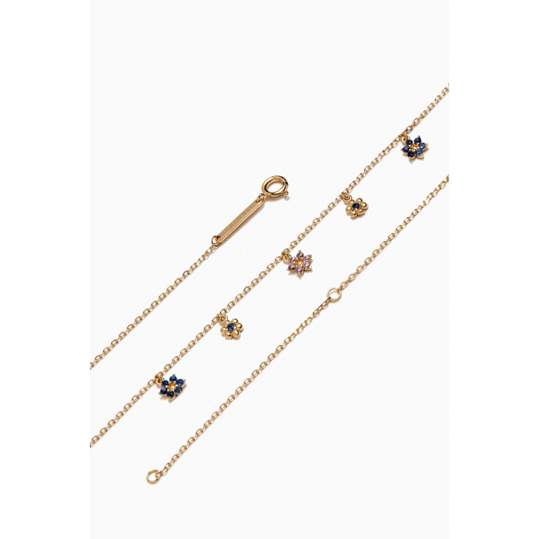 PDPAOLA - Les Filles Necklace in 18kt Gold-plated Sterling Silver