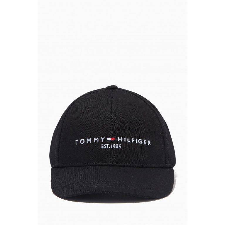 Tommy Hilfiger - TH Established Logo Embroidery Cap in Organic Cotton Twill