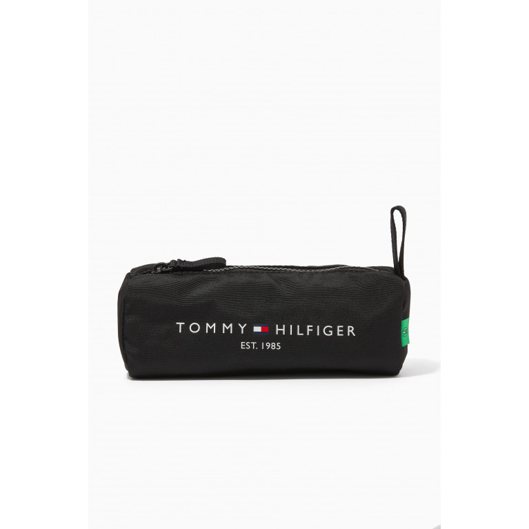 Tommy Hilfiger - TH Established Pencil Case in Recycled Fabric Black