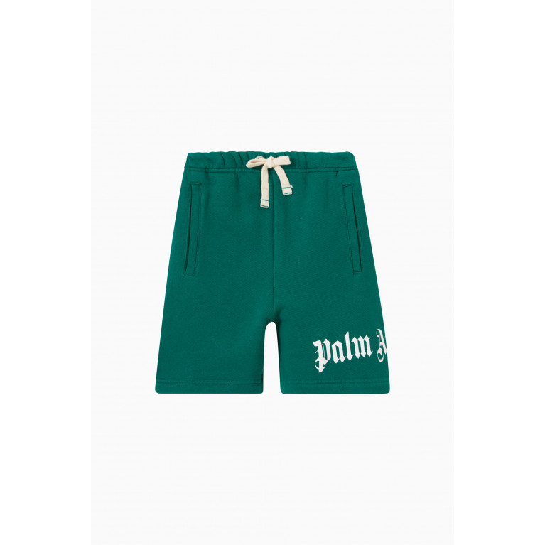 Palm Angels - Logo Sweat Shorts in Cotton