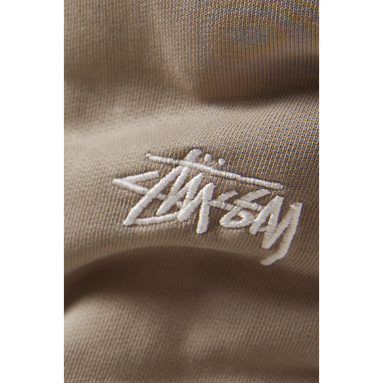 Stussy - Logo Detail Sweatpants in Cotton Neutral