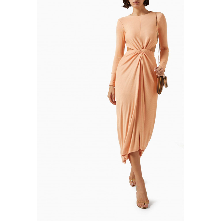 Significant Other - Odelia Twist-front Maxi Dress in Viscose-jersey