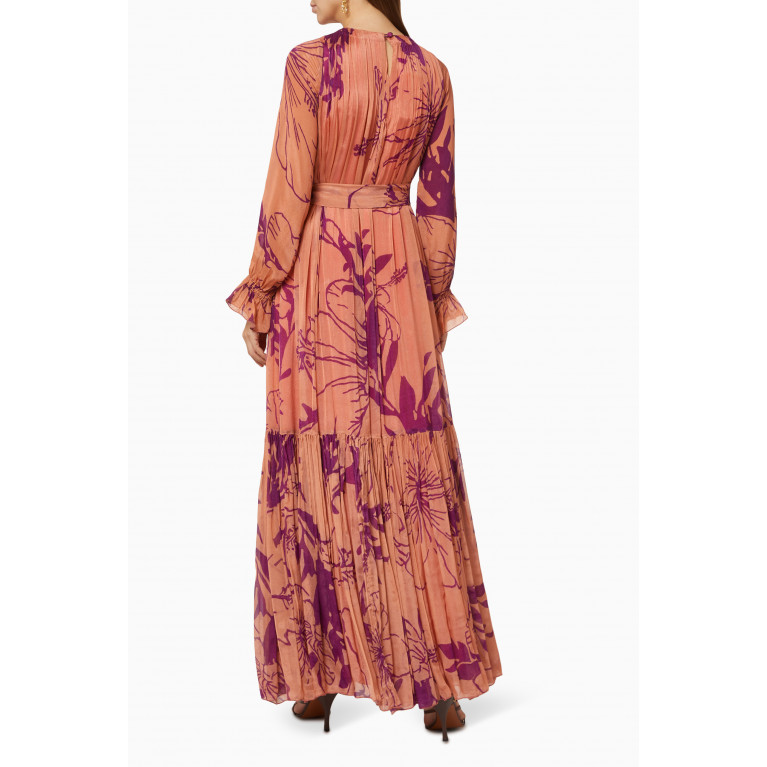 KoAi - Floral Dress in Chiffon