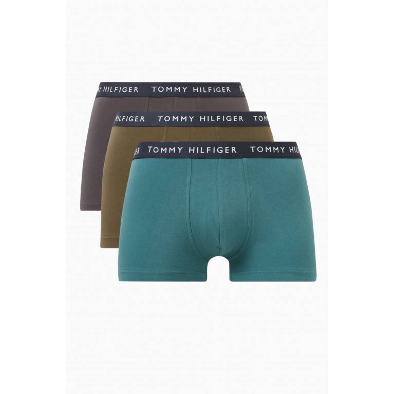 Tommy Hilfiger - Logo Trunks in Cotton, Set of 3