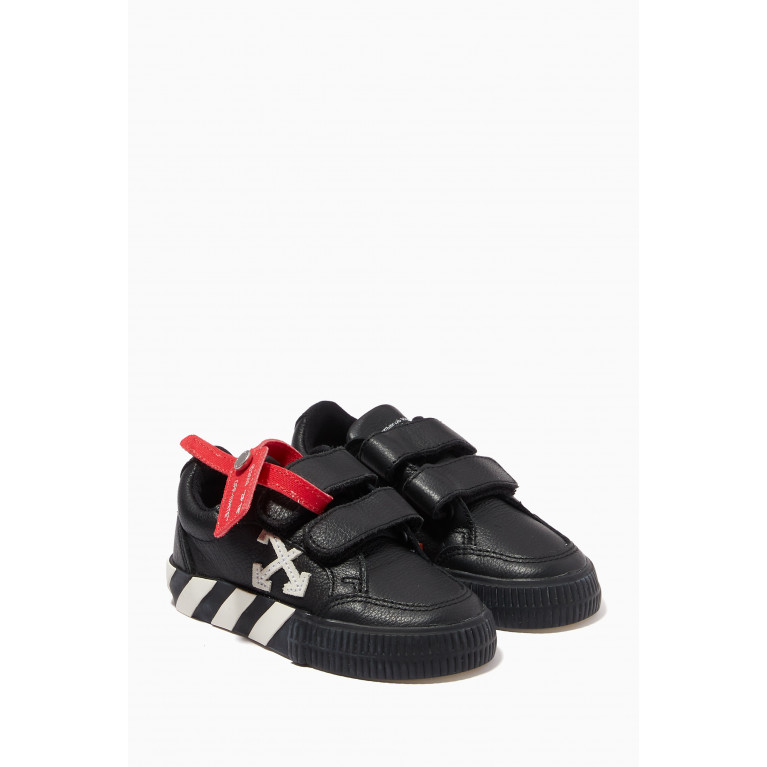 Off-White - Velcro Vulcanized Low-top Sneakers in Leather