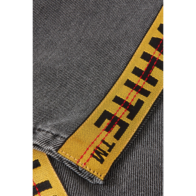 Off-White - Logo Tape Jeans in Denim