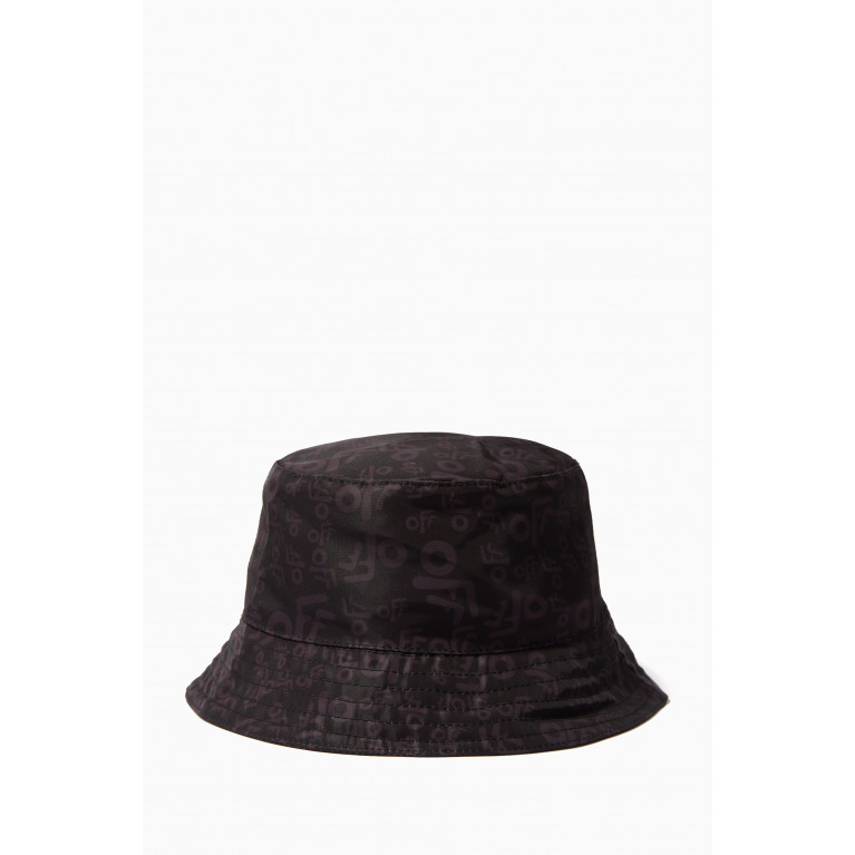 Off-White - Logo-print Bucket Hat in Nylon