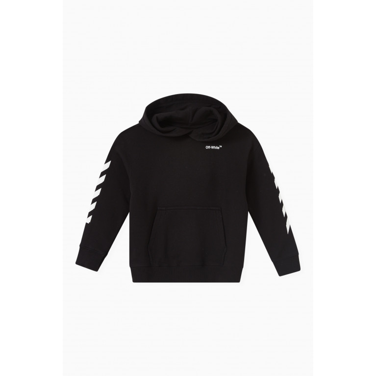 Off-White - Off-White - Arrows Print Hoodie in Cotton