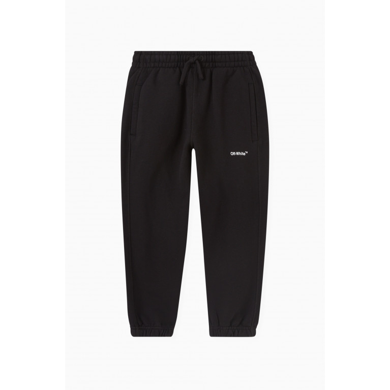 Off-White - Rubber Arrow Sweatpants in Cotton Jersey
