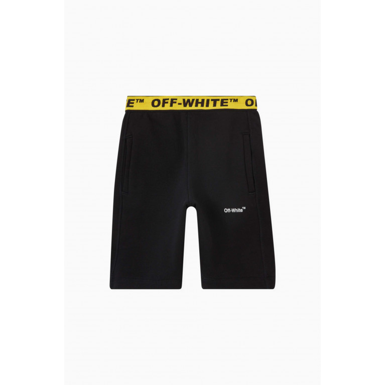 Off-White - Logo Industrial Shorts in Cotton