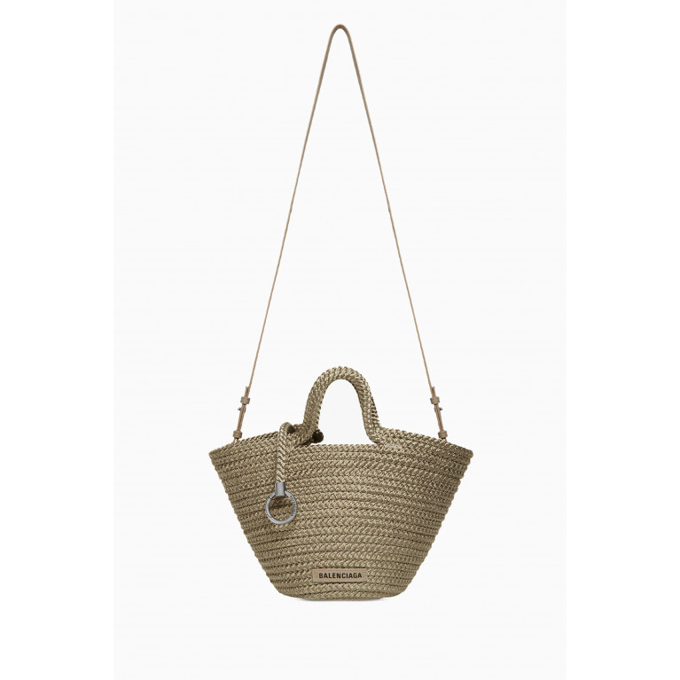 Balenciaga - Ibiza Small Basket Bag in Cord