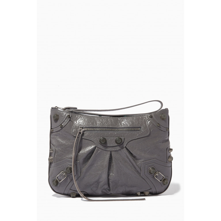 Balenciaga - Le Cagole Large Pouch in Arena Lambskin