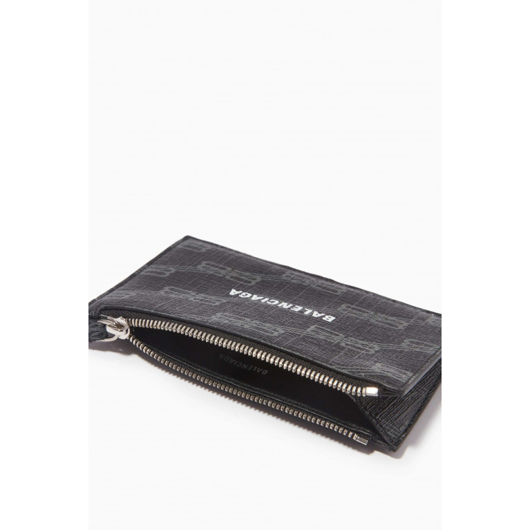 Balenciaga - Cash Long Coin & Card Holder in Grained Calfskin