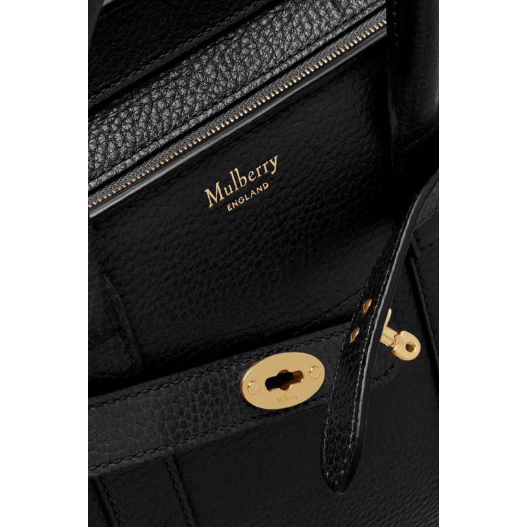 Mulberry - Mini Zip Bayswater Bag in Small Classic Grain Leather