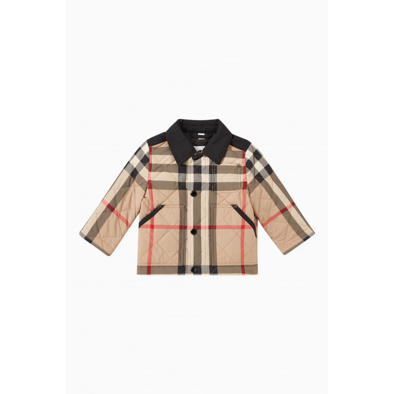 Burberry - Burberry - Blouson Archive Check Quilted Jacket