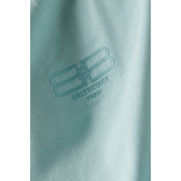 Balenciaga - Medium Fit Logo T-shirt in Cotton