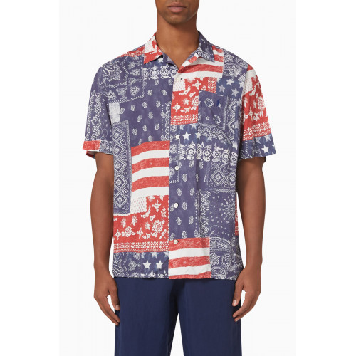 Polo Ralph Lauren - American Flag Shirt in Cottton