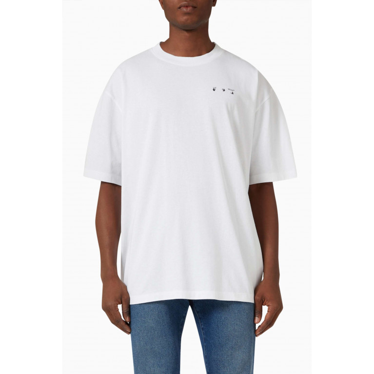 Off-White - Caravaggio Painting Oversized T-shirt in CottonJersey