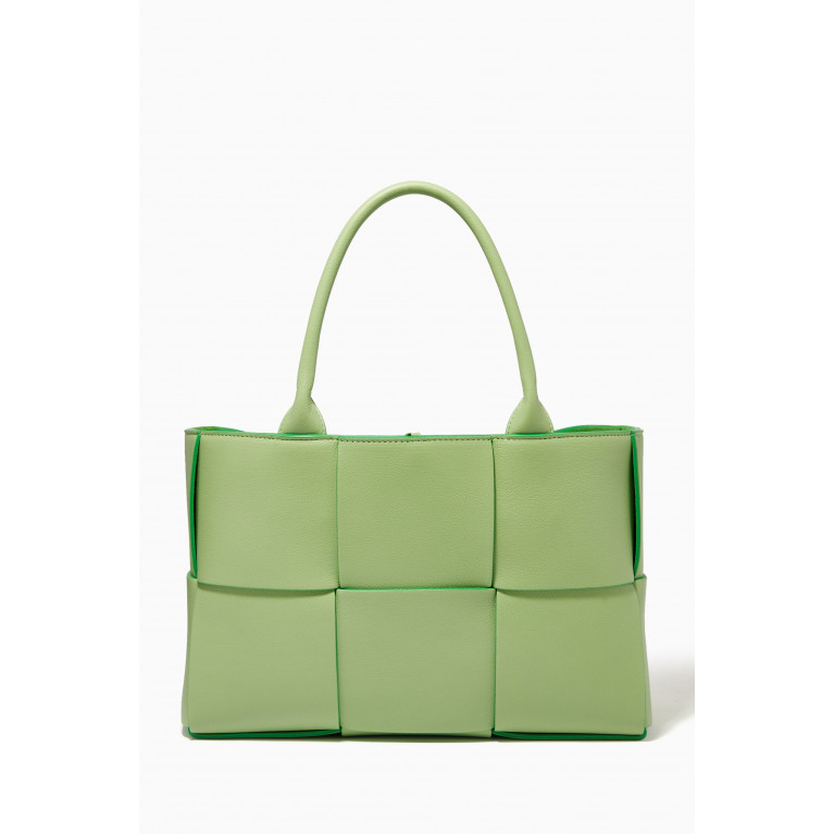 Bottega Veneta - Small Arco Tote Bag in Intrecciato Leather