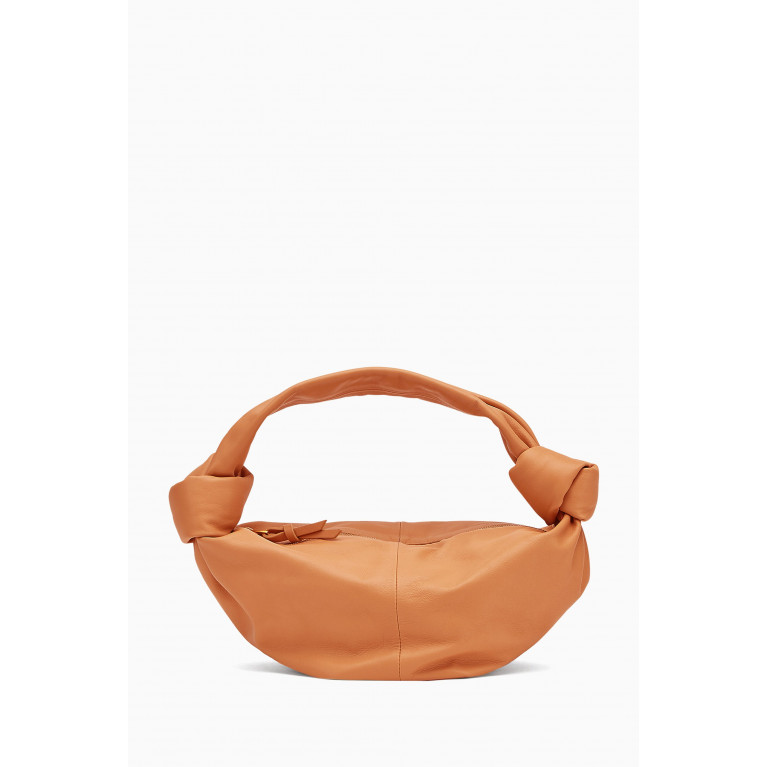 Bottega Veneta - Double Knot Mini Shoulder Bag in Leather