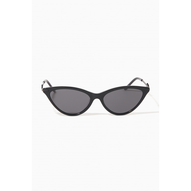 Karen Wazen - Kourt Cat-eye Sunglasses in Metal & Acetate