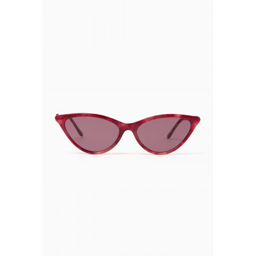 Karen Wazen - Kourt Cat-eye Sunglasses in Acetate