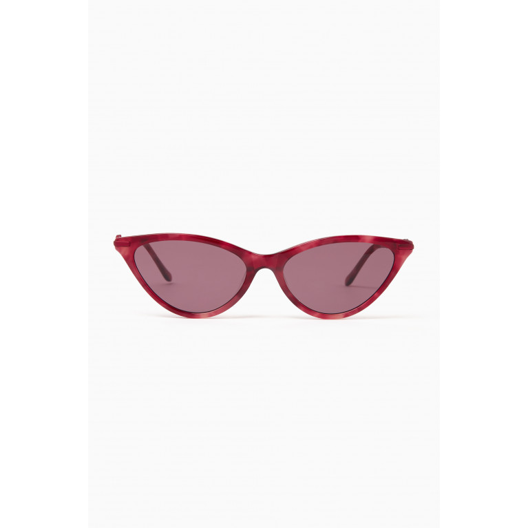 Karen Wazen - Kourt Cat-eye Sunglasses in Acetate