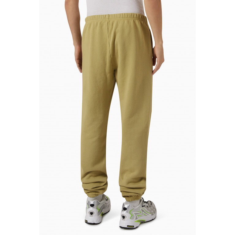 Les Tien - Classic Track Pants in Cotton Jersey Green