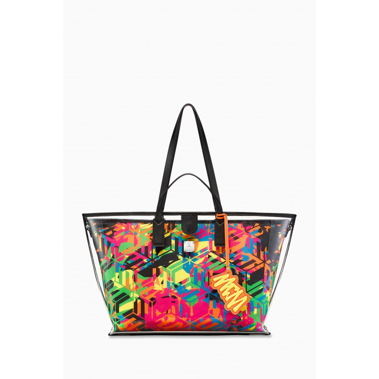 MCM - Aren Tote Bag in Cubic Camouflage Nylon
