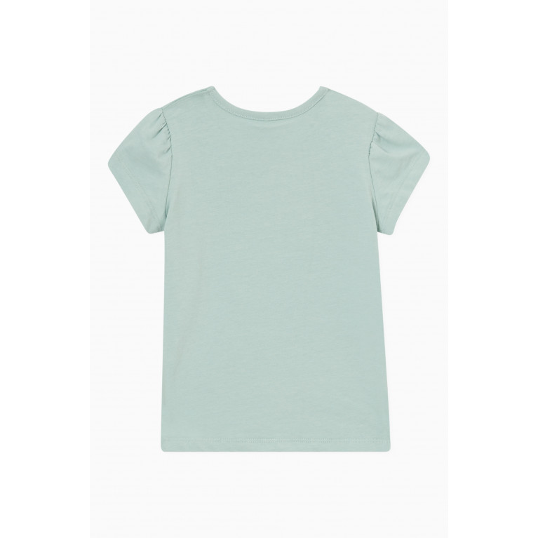 Name It - Minnie Mouse T-shirt in Cotton Green