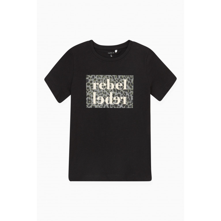 Name It - Rebel T-shirt in Cotton Neutral