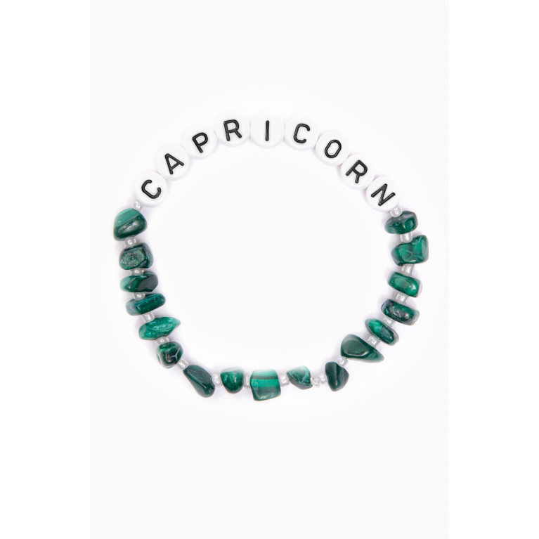 T Balance - "Capricorn" Malachite Crystal Healing Bracelet