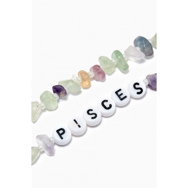 T Balance - "Pisces" Fluorite Healing Bracelet