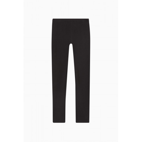 Name It - Elasticated Waistband Leggings in Cotton Neutral
