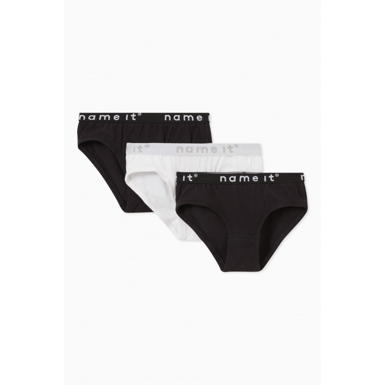 Name It - Name It - Basic Briefs in Organic Cotton, Set of 3