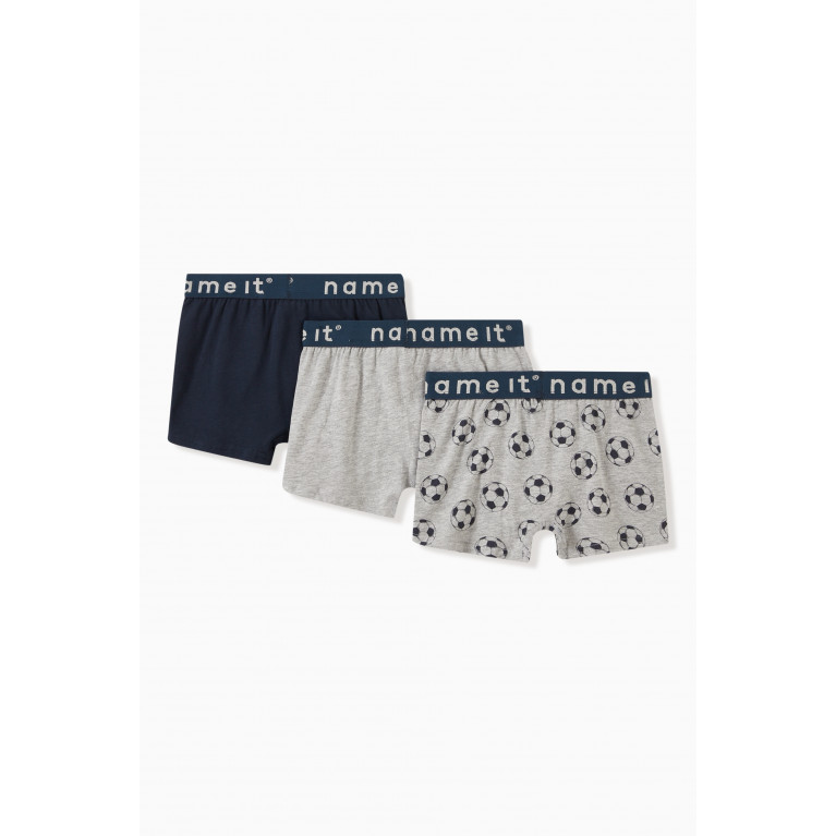 Name It - Name It - 3-Pack Football Boxer Set in Organic Cotton