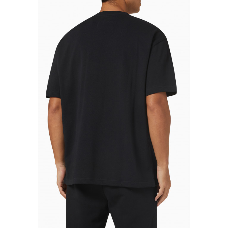 A-Cold-Wall* - Essentials Logo T-shirt in Cotton Jersey Black