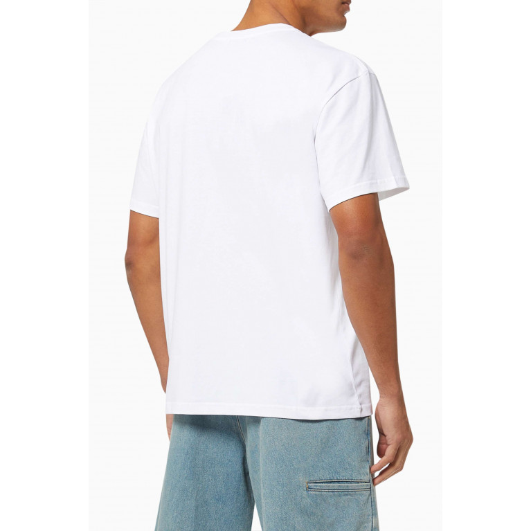 Jw Anderson - Anchor Patch T-shirt in Cotton White