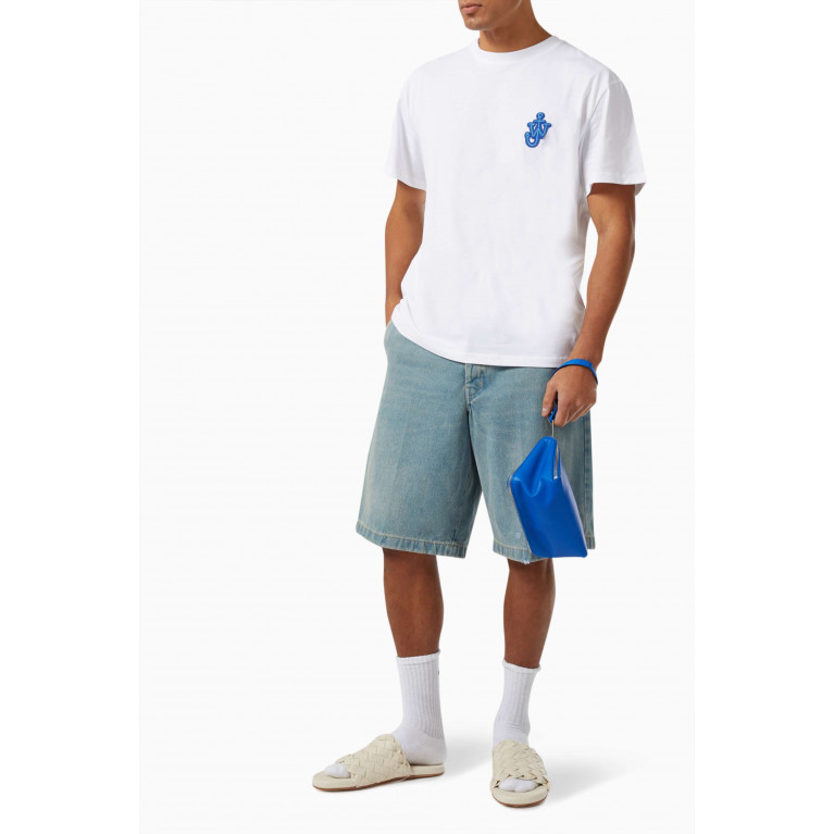 Jw Anderson - Anchor Patch T-shirt in Cotton White