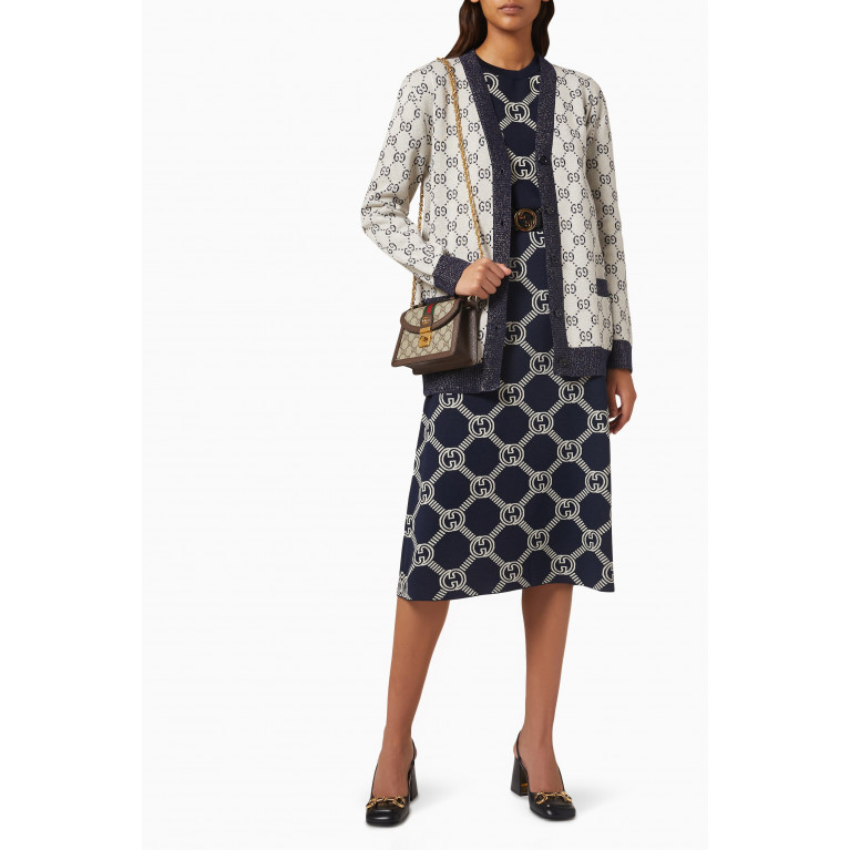 Gucci - Reversible GG Skirt in Wool Jacquard