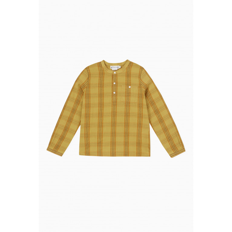 Bonpoint - Checkered Shirt in Cotton