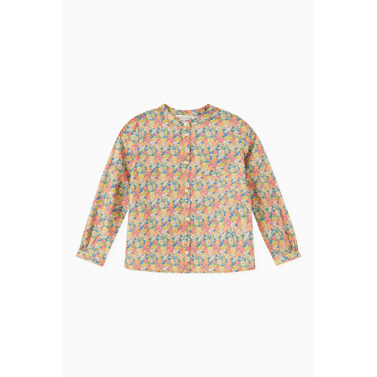 Bonpoint - Allover Floral Print Blouse in Cotton