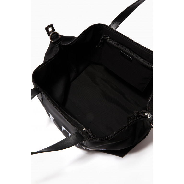 Valentino - VLTN Travel Bag in Nylon Black