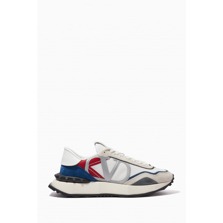 Valentino - Netrunner Sneakers in Fabric & Suede