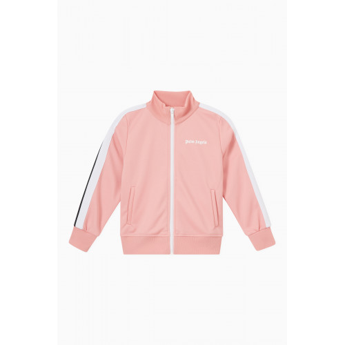 Palm Angels - Logo Striped Track Jacket in Polyester & Cotton