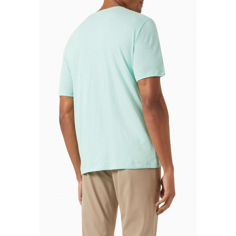 Theory - Essential T-shirt in Cotton Green