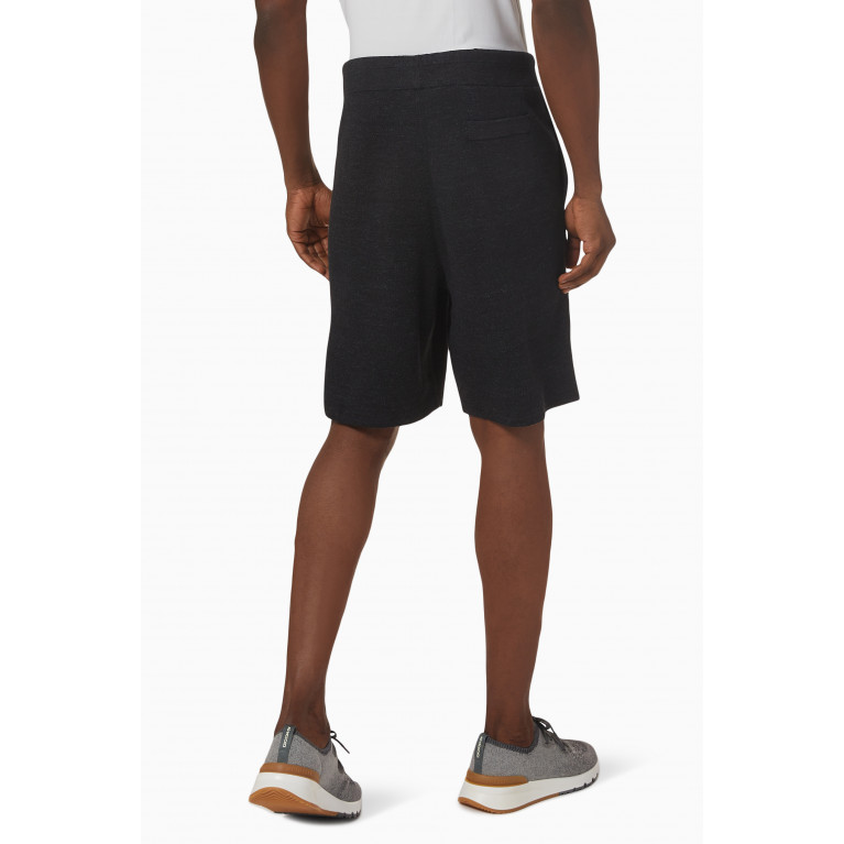 Theory - Cannes Shorts in Linen Blend
